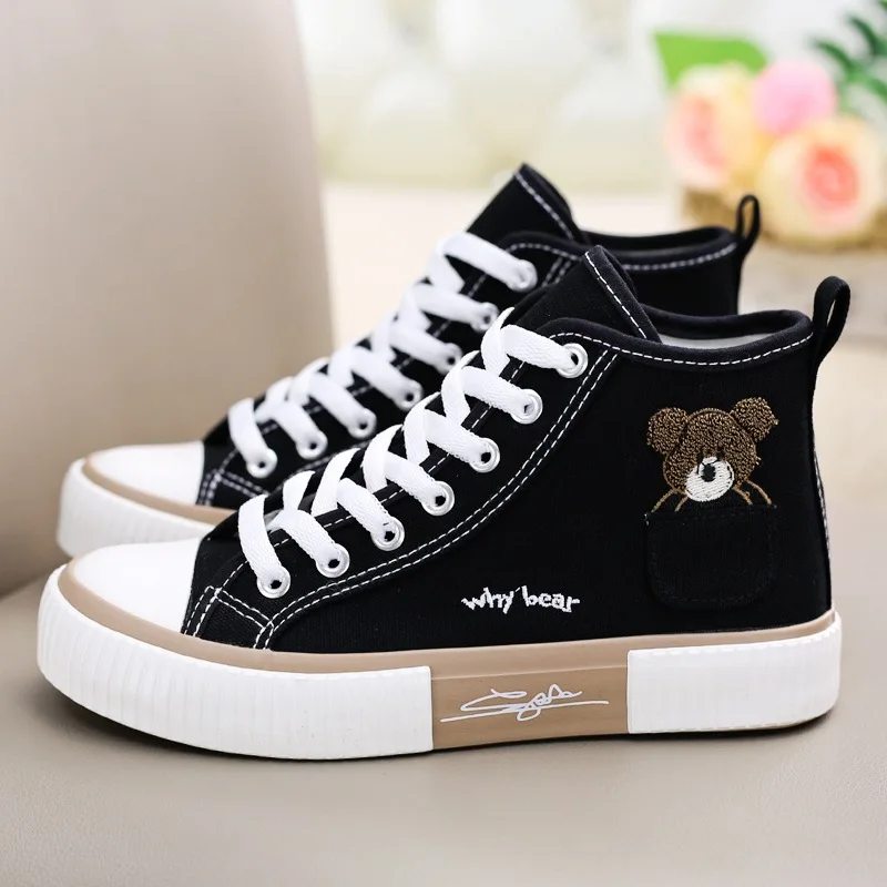 Vans Shoes Old Skool - かわいいキャンバスシューズ女性通気性スニーカーブランドスポーツシューズ女性のためのカジュアル加硫靴フラットハイトップ Zapatos Mujer