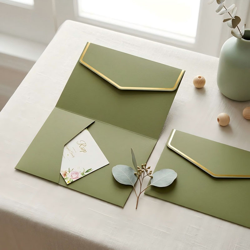 10 ピース/ロット三つ折り封筒グリーン 18 × 13 セ - Wax Seal Letter Kit のレビューと価格