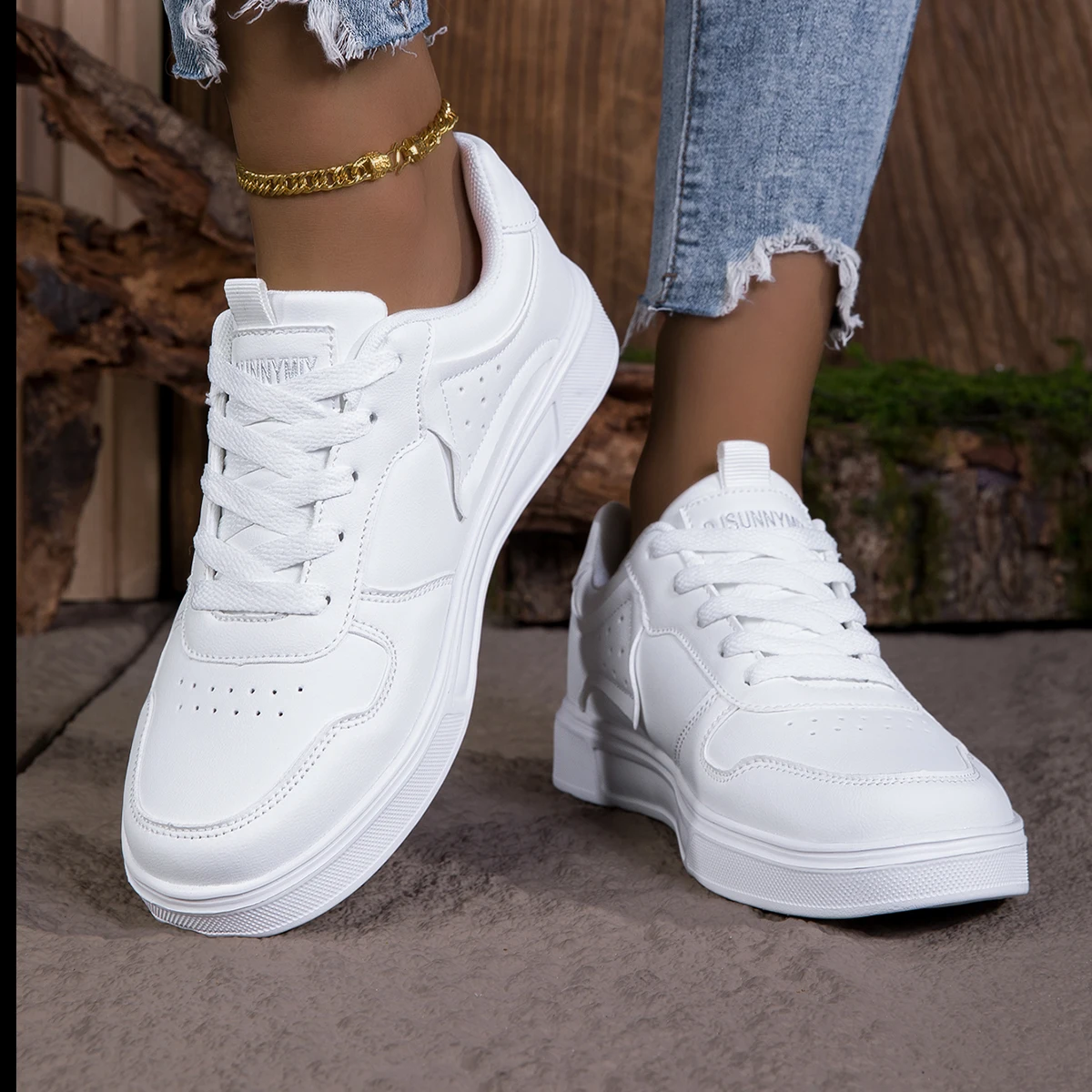 ファッション女性カジュアルシューズ通気性ウォーキングフラット - Vans Shoes Old Skool のレビューと価格